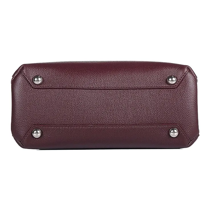 Burberry Patchwork Crossbody Bag, Shoulder Bag, Handbag Regular Women's Burgundy-4