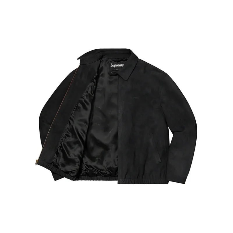 Supreme Suede Harrington Jacket-2