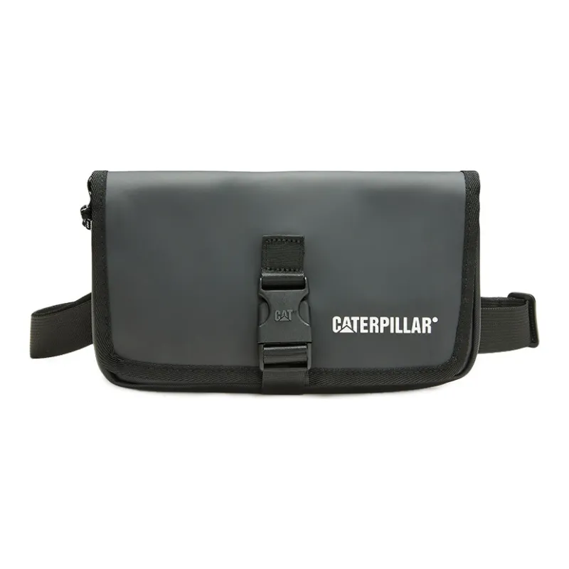 CAT Polyurethane Fanny Pack Regular Unisex Black-0