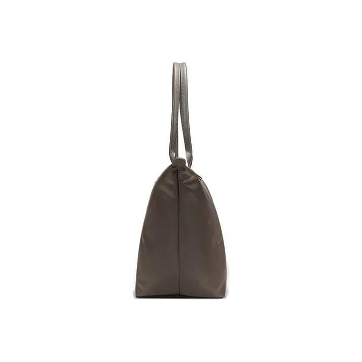 LONGCHAMP Le Pliage Nylon Dumpling Bag Tote Tote Bag Shopping Bag Shoulder Bag Large Size Women's Gray-2