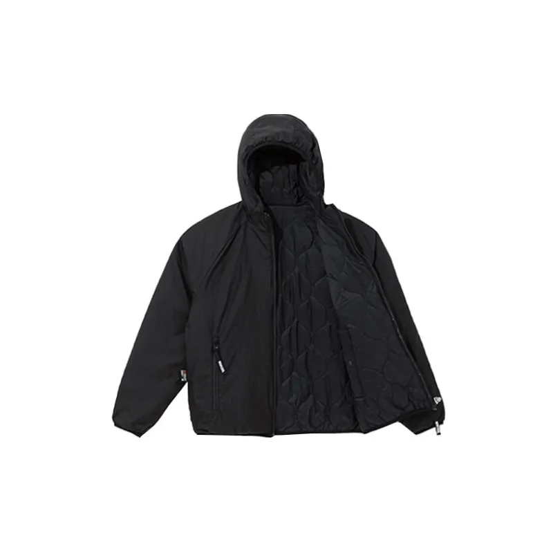 New Era FW21 Jacket Unisex Black-2
