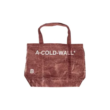 A COLD WALL* Cotton Handbag Regular Unisex Russet