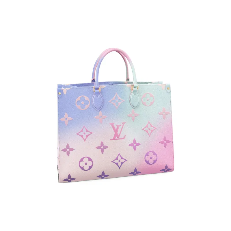 LOUIS VUITTON Onthego Gm Sunrise Pastel-0