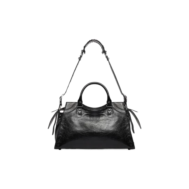 Balenciaga Neo Cagole Handbag Black-3