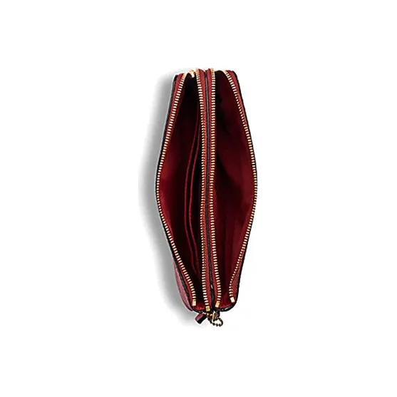 COACH Double Zip Wallet Clutches-1