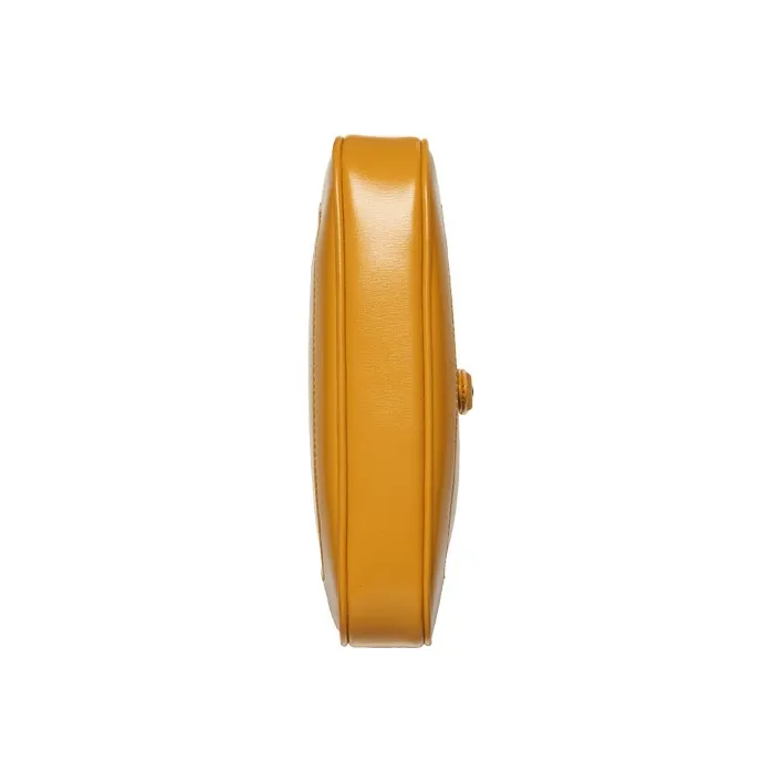 GUCCI Jackie 1961 Leather Crescent Shoulder Bag Shoulder Bag Crossbody Bag Women's Yellow-7