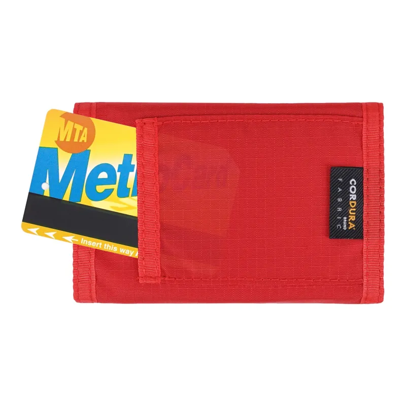 Rough Enough Polyamide Coin Purse Card Holder Wallet Unisex Red-2