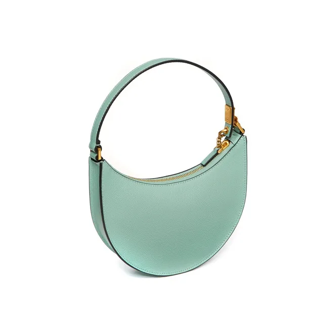 Valentino Vlogo Grained Calfskin HOBO Bag Shoulder Bags Handbags Mini Women's Light Green-1