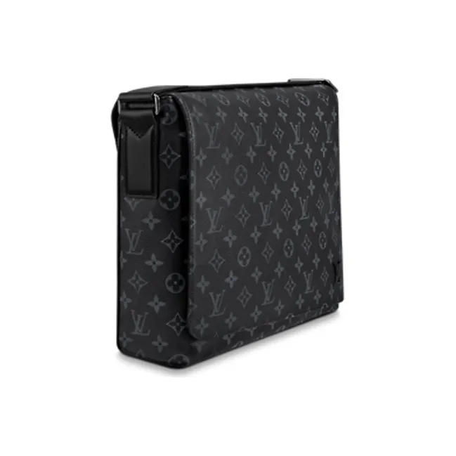 LOUIS VUITTON District Monogram Eclipse Mm Black-1