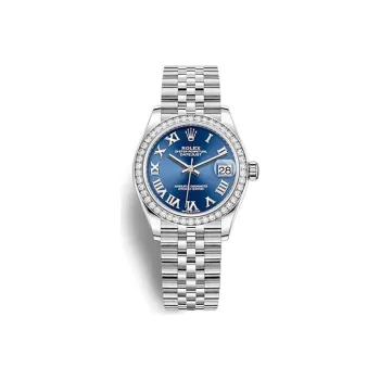 ROLEX Oyster Perpetual Datejust Collection Automatic Mechanical Movement Women's Watch Watch 31mm Blue Dial