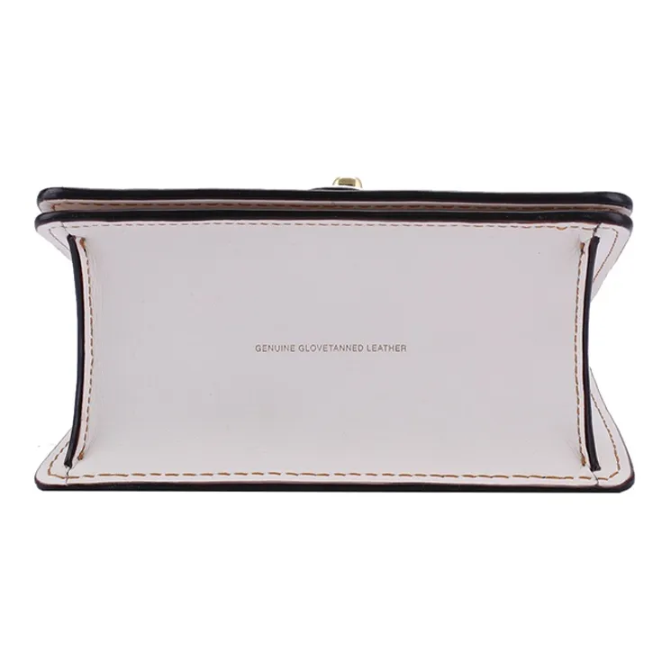 COACH Willis Leather Handbag, Shoulder Bag, Crossbody Bag Mini Women's White-5