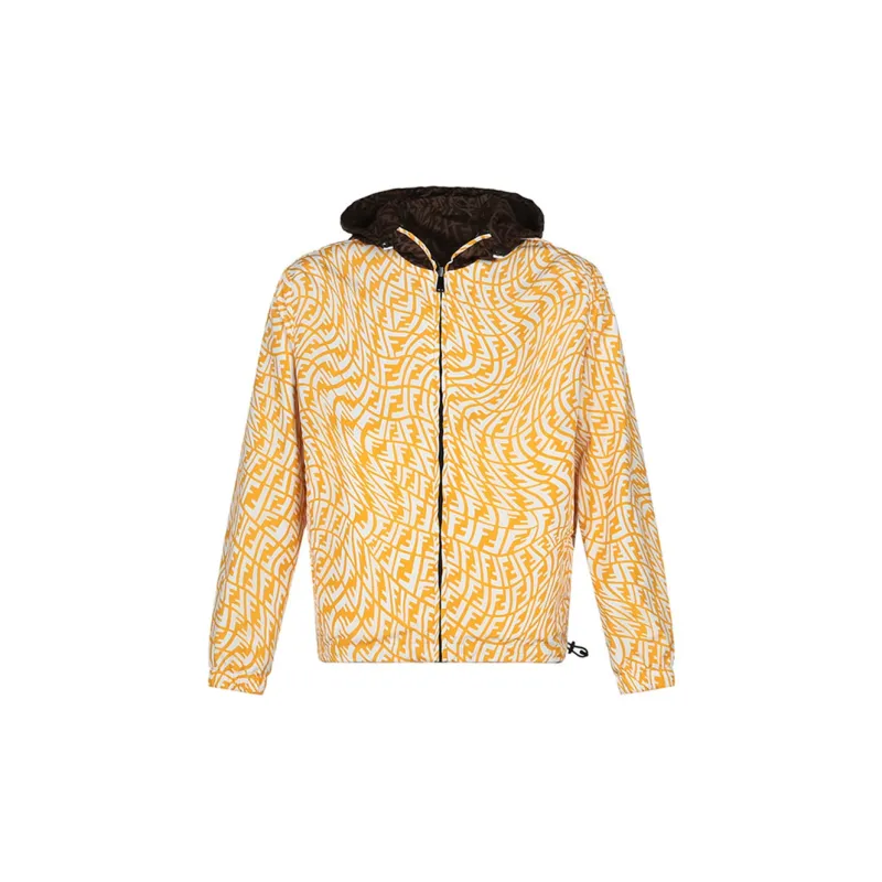 FENDI Ff Monogram Vertigo Windbreaker Jacket-2