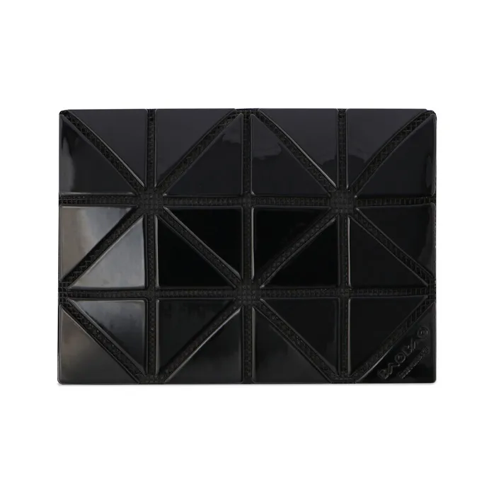 ISSEY MIYAKE Card Case PVC Access Control Card Traffic Card Business Card Holder Zero Wallet Card Holder Unisex Black-0