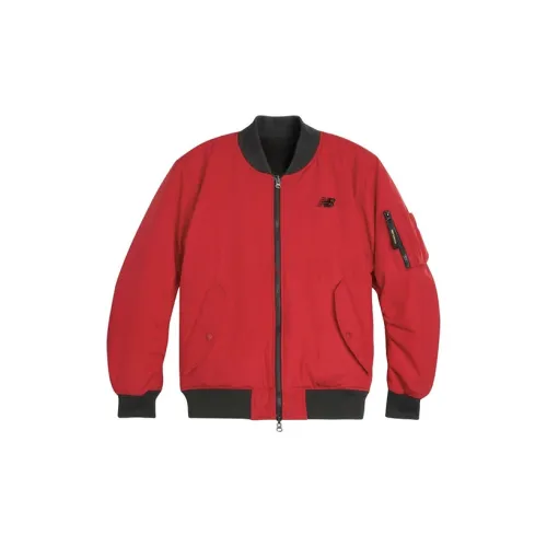 New Balance Puffer Jackets Unisex Red