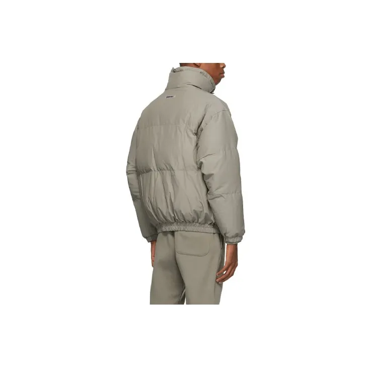 Fear Of God Essentials FW21 Puffer Jacket Men's Taupe-1