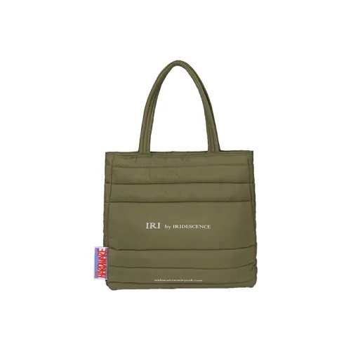 IRI BY IRIDESCENCE Nylon Totes Handbag Shoulder Bag Women's Olive Green Dirty Rose Neon Green