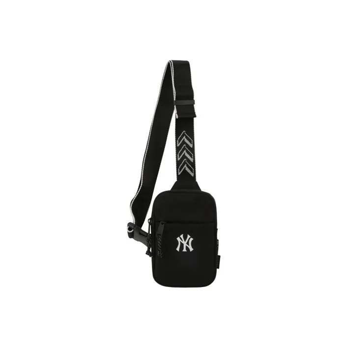 MLB Polyamide Cell Phone Pouch, Shoulder Bag, Crossbody Bag Mini Unisex Black-0
