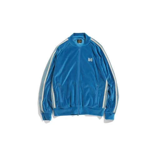 Needles Jackets Men Blue