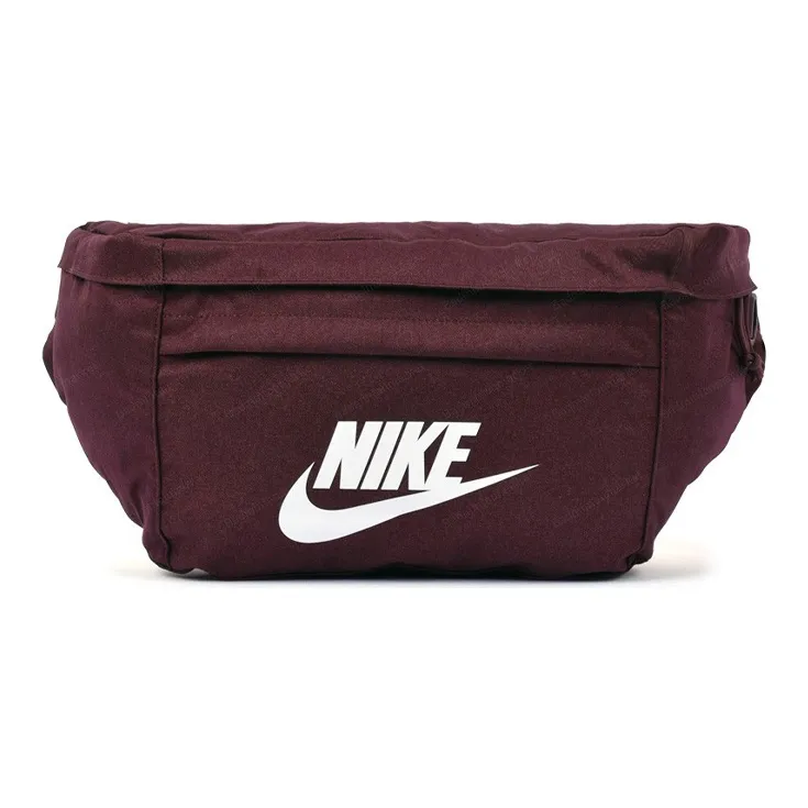 Nike Polyester Crossbody Bag, Fanny Pack Small Size Unisex Burgundy-0