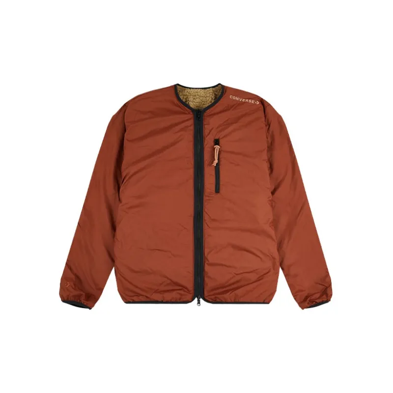 Converse Velvet Jackets Unisex Milk Tea Beige-3
