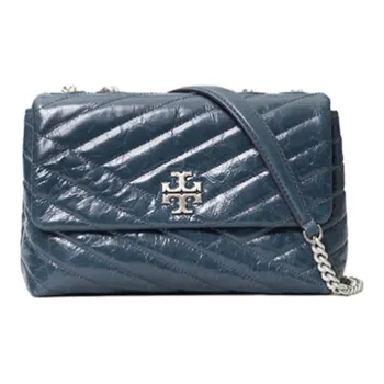 TORY BURCH Kira Sheepskin Crossbody Bag Shoulder Bag Women's Dark Blue