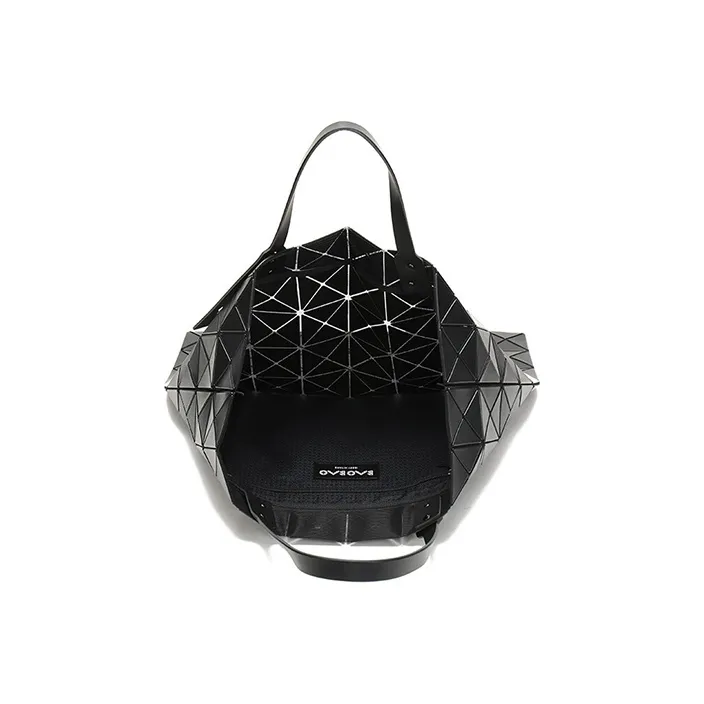 ISSEY MIYAKE PVC Portable Crossbody Bag Shoulder Bag Women's Light Gray/Charcoal Gray/Matte Black-10