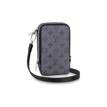 LOUIS VUITTON Canvas Canvas Bag Shoulder Bag Crossbody Bag Men's Gray
