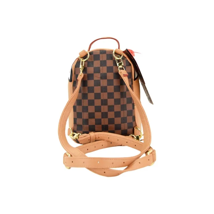 SPRAYGROUND Polyurethane Backpack Regular Unisex Brown-2