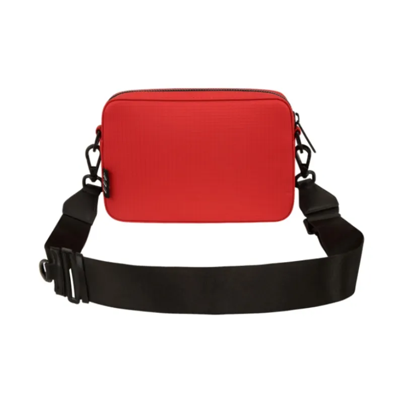 MLB Polyester 2 in 1 Camera Bag Combo, Shoulder Bag, Crossbody Bag Mini Unisex Red-1