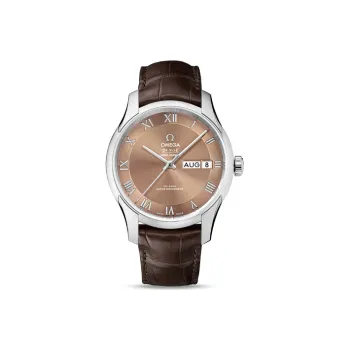 OMEGA Disc Fly Collection Automatic Mechanical Movement Men's Watches Watch 41mm Coffee Watch Dial