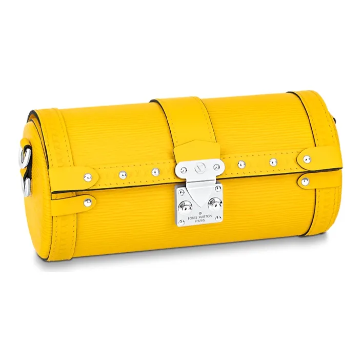 LOUIS VUITTON Papillon Trunk Epi Yellow-0