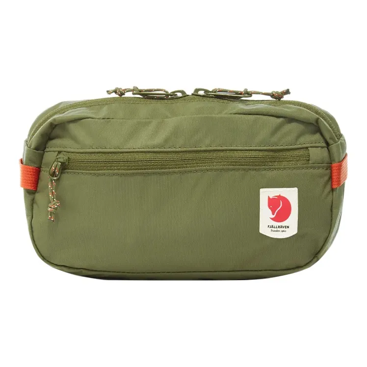 Fjallraven Nylon Fabric Fanny Pack Regular Unisex Green-0
