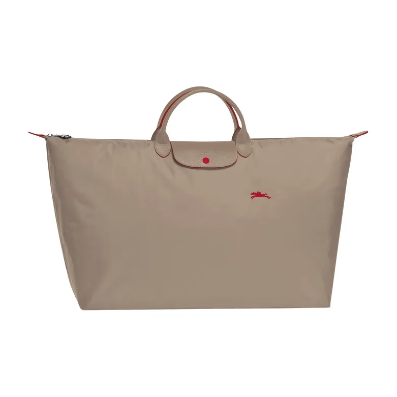 LONGCHAMP Le Pliage Club Polyamide Canvas Handbag Unisex Brown-0