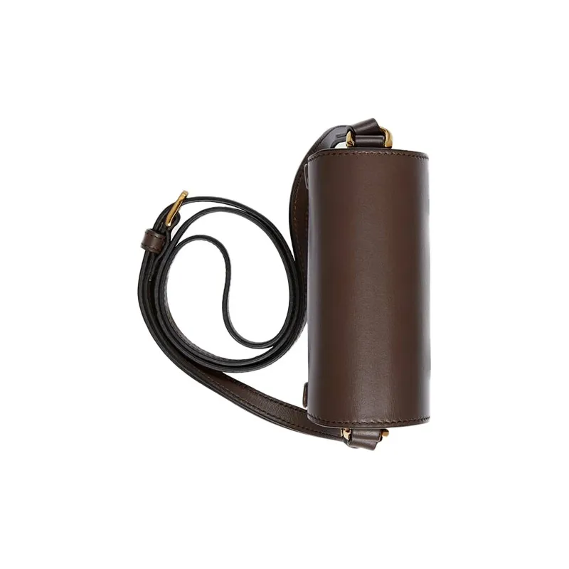 GUCCI Horsebit 1955 Leather Cell Phone Pouch, Cigarette Case, Bag, Crossbody Bag, Shoulder Bag Unisex Brown-4