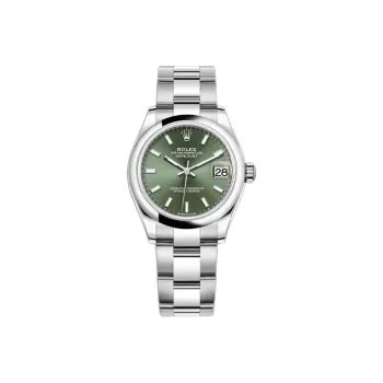 ROLEX Log Series Automatic Mechanical Movement Unisex Watch 31mm Green Dial