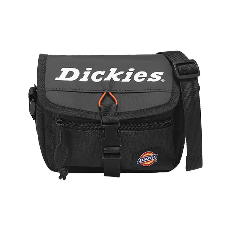 Dickies Nylon Fabric Shoulder Bag, Crossbody Bag Mini Men's Black-0