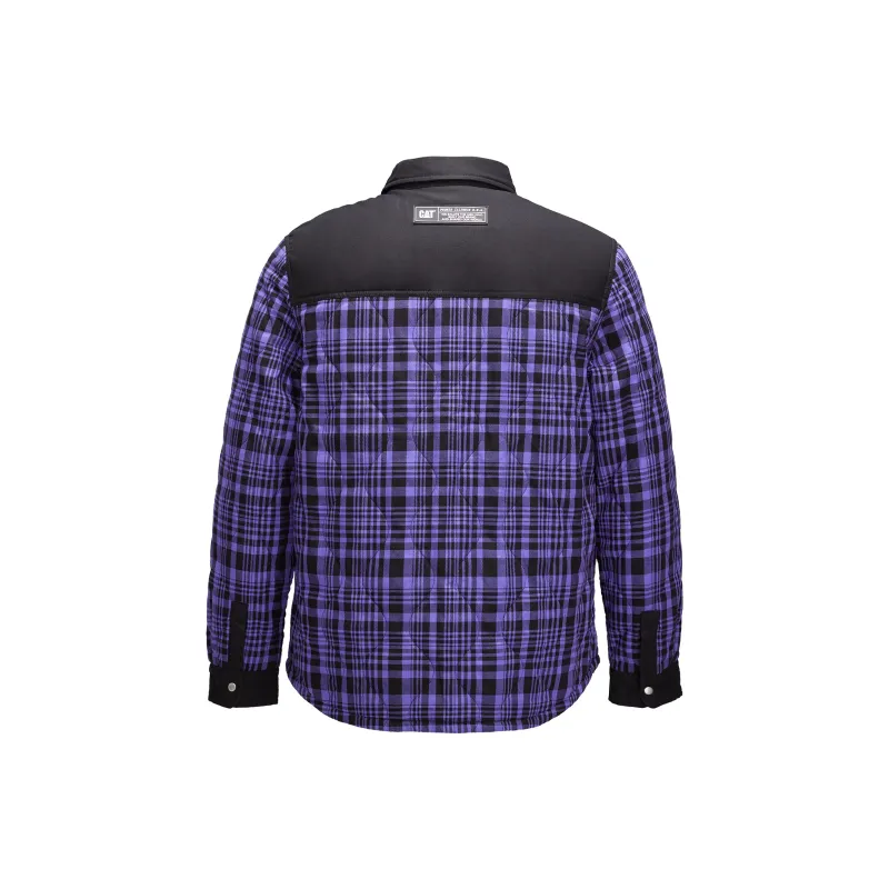 CAT Lapel Cropped Puffer Jacket Unisex-3