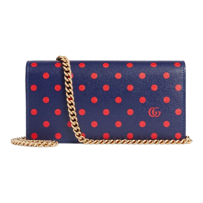 GUCCI Horsebit 1955 Leather Shoulder Bag, Crossbody Bag, Clutch Wallet Women's Blue-3
