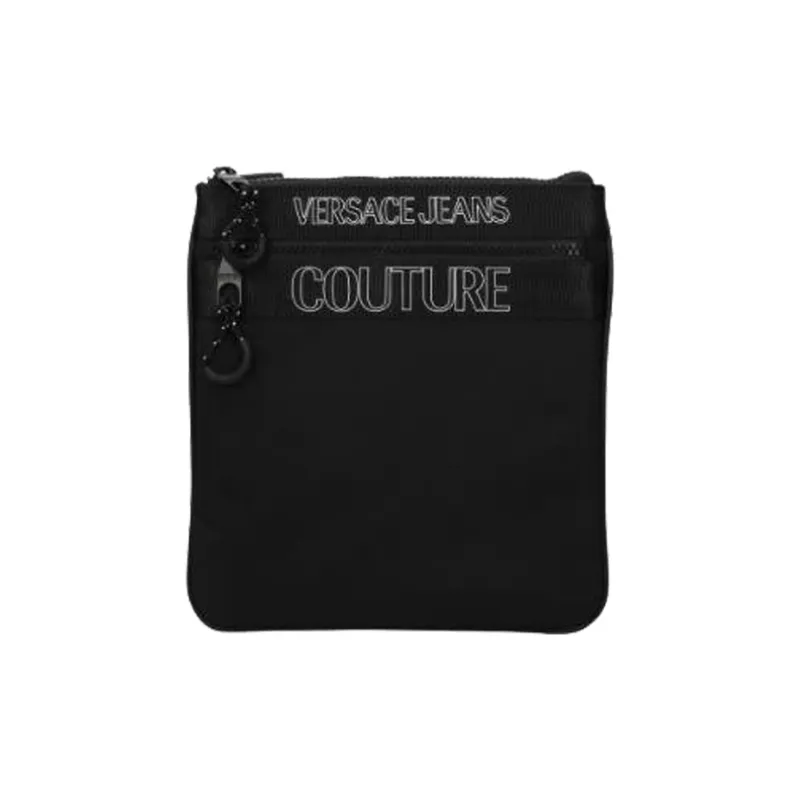 VERSACE JEANS COUTURE Shoulder Bag Crossbody Bag Unisex Black-1