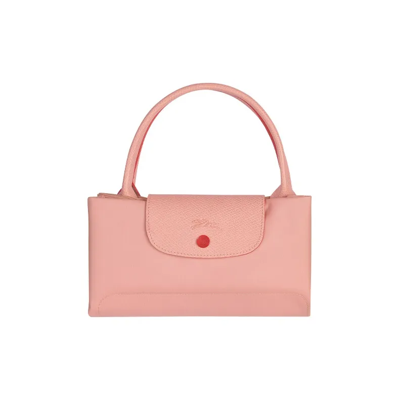 LONGCHAMP Le Pliage Club Canvas Dumpling Bag Handbags Medium Size Women's Pink-3
