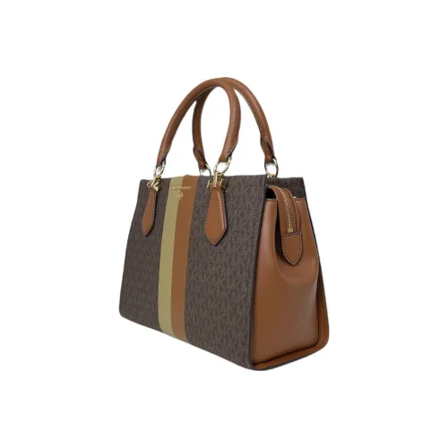 MICHAEL KORS MARILYN Canvas Shoulder Bags Handbags Women's Brown