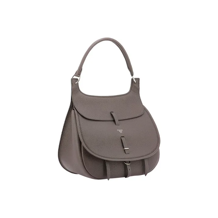 Fontana Milano 1915 Calfskin Shoulder Bag Women's Brown-1