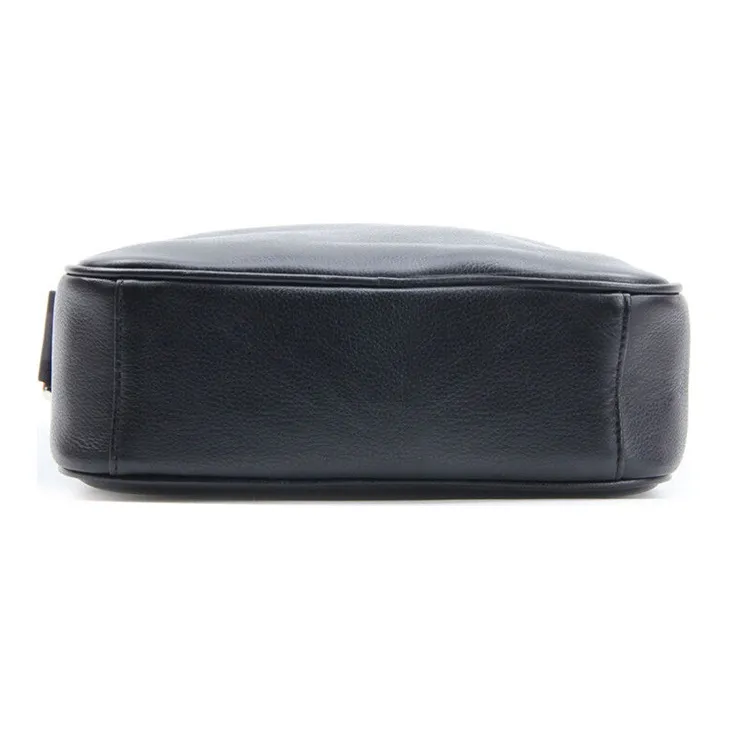 COACH Leather Shoulder Bag, Crossbody Bag Trumpets Men's Black-4