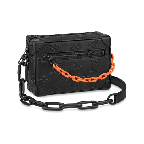 LOUIS VUITTON Mini Soft Trunk Monogram Black