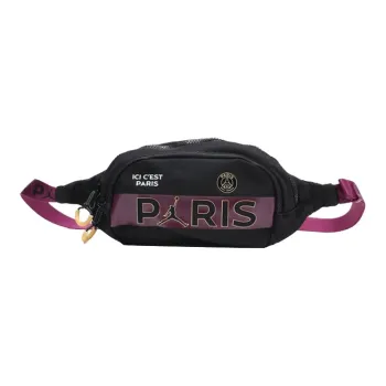 Jordan Paris German Collaboration Polyester Shoulder Bag Crossbody Bag Sling Bag Fanny Pack Regular Unisex Black Purple