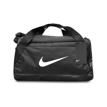 Nike Polyester Gym Bag Camping Bag One Shoulder Crossbody Portable Travel Bag Regular Unisex Black
