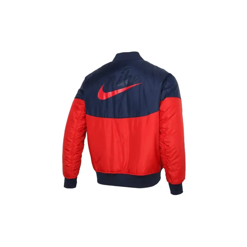 Nike Puffer Jackets Men Red-2