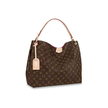 LOUIS VUITTON Tote Graceful Monogram Mm Brown