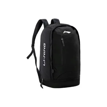 LiNing Polyester Backpack Regular Men's Black