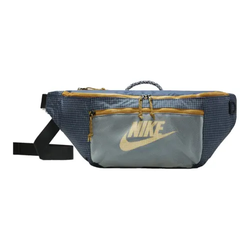 Nike Nylon Fabric Crossbody Bags Fanny Pack Regular Unisex Dark Blue